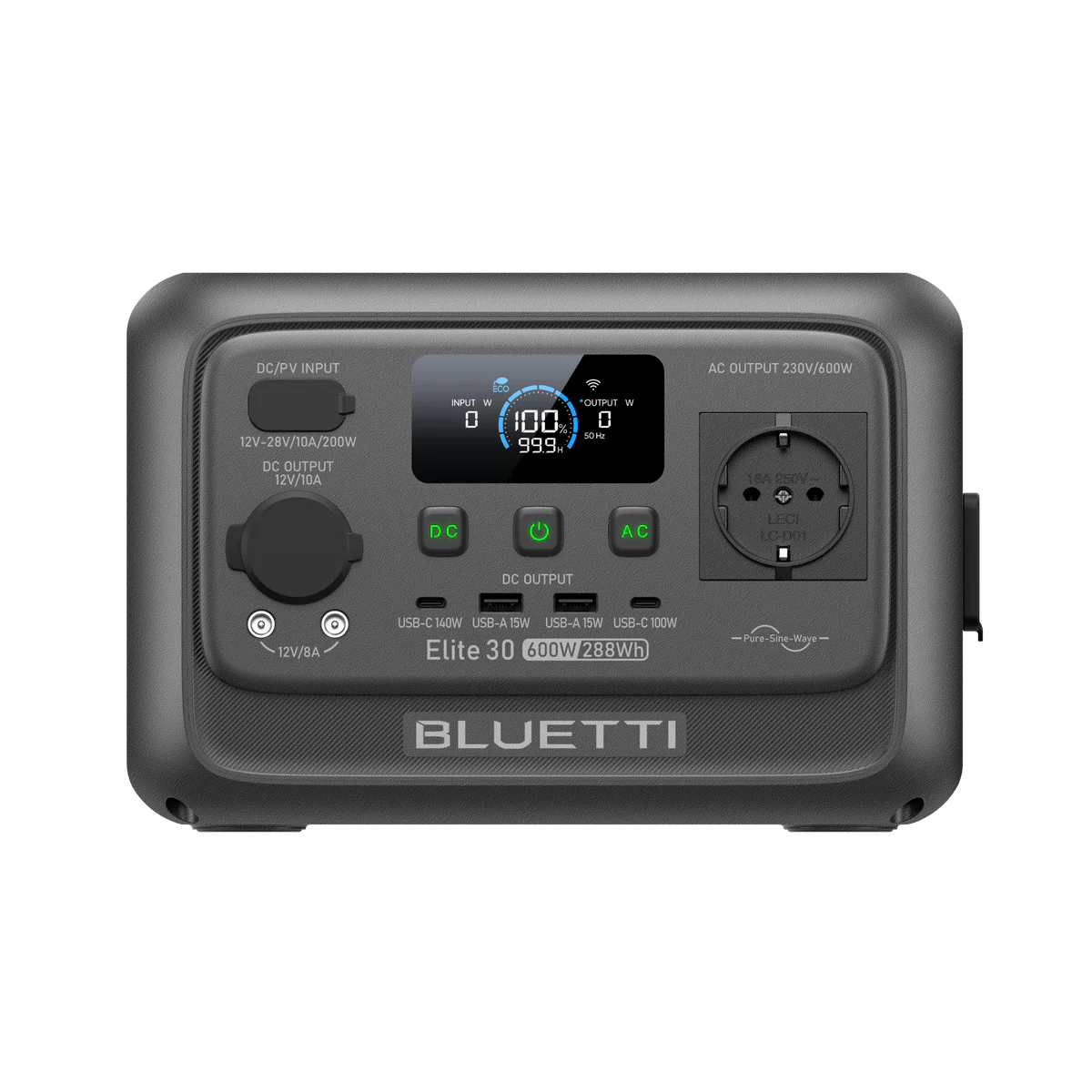 BLUETTI PORTABLE POWER STATION ELITE 320 (P-EL320-EU-GY-10) BLUETTI PORTABLE POWER STATION ELITE 320 (P-EL320-EU-GY-10)