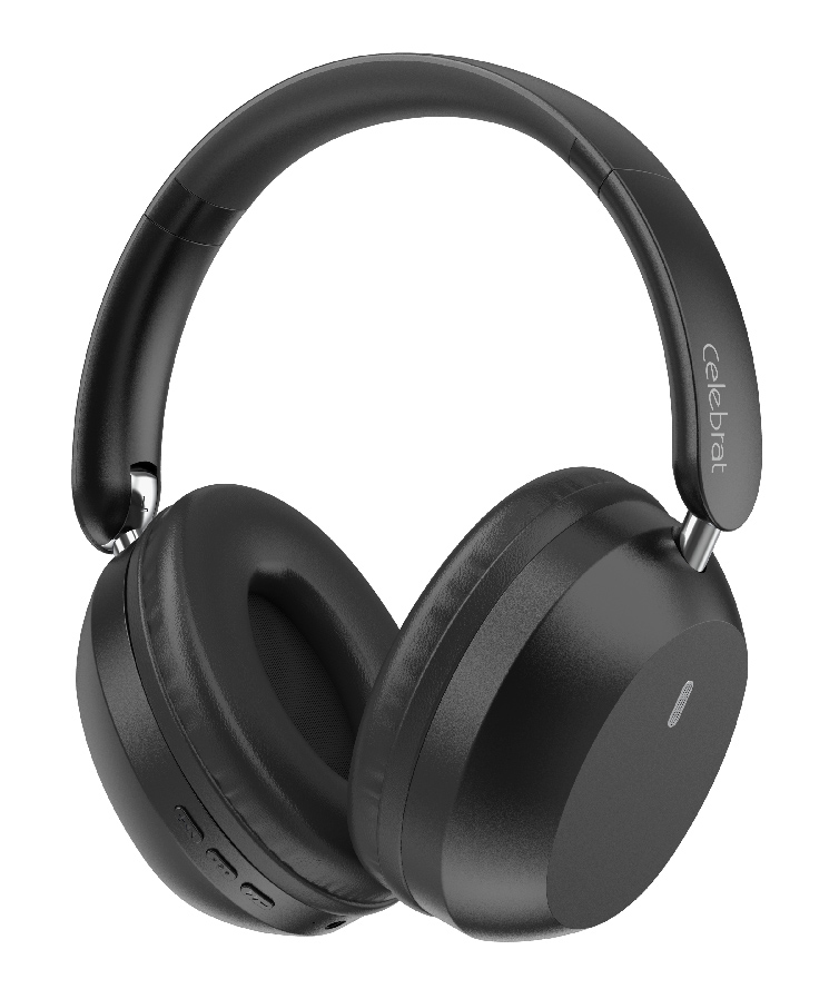 CELEBRAT headphones A43, ασύρματα & ενσύρματα, 40mm, 300mAh, μαύρα (A43-BK) CELEBRAT headphones A43, ασύρματα & ενσύρματα, 40mm, 300mAh, μαύρα (A43-BK)