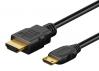 GOOBAY καλώδιο mini HDMI σε HDMI 74081 με Ethernet, 4K/60Hz, 18 Gbps, 1m, μαύρο (74081) GOOBAY καλώδιο mini HDMI σε HDMI 74081 με Ethernet, 4K/60Hz, 18 Gbps, 1m, μαύρο (74081)